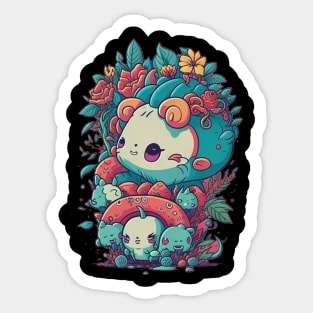 Kawaii Wonderland - Embrace the Cutest Charms Sticker